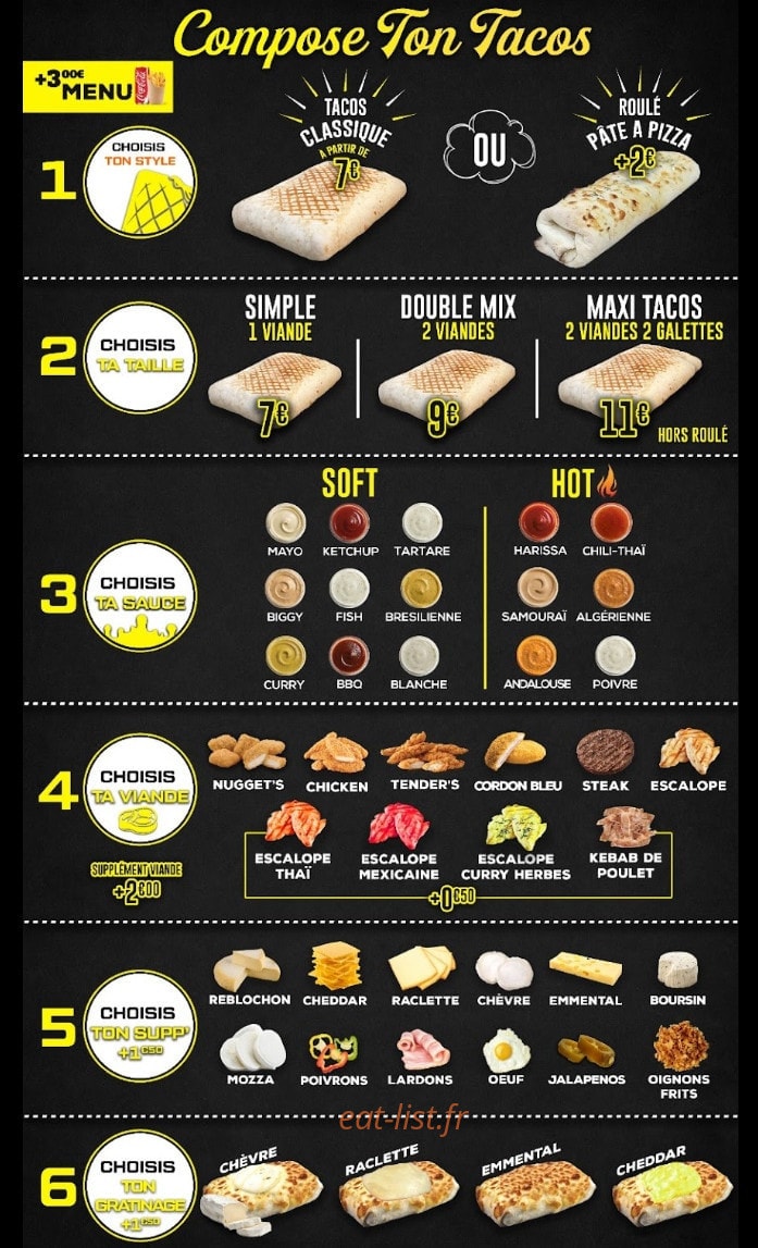 cooking food — carte page 5