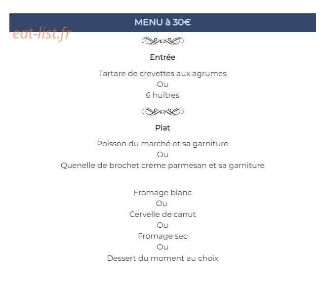 Le bar à thon — carte page 5