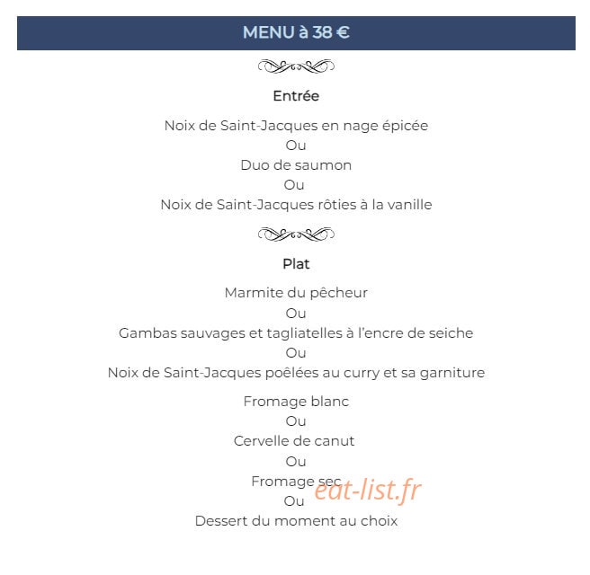 Le bar à thon — carte page 7