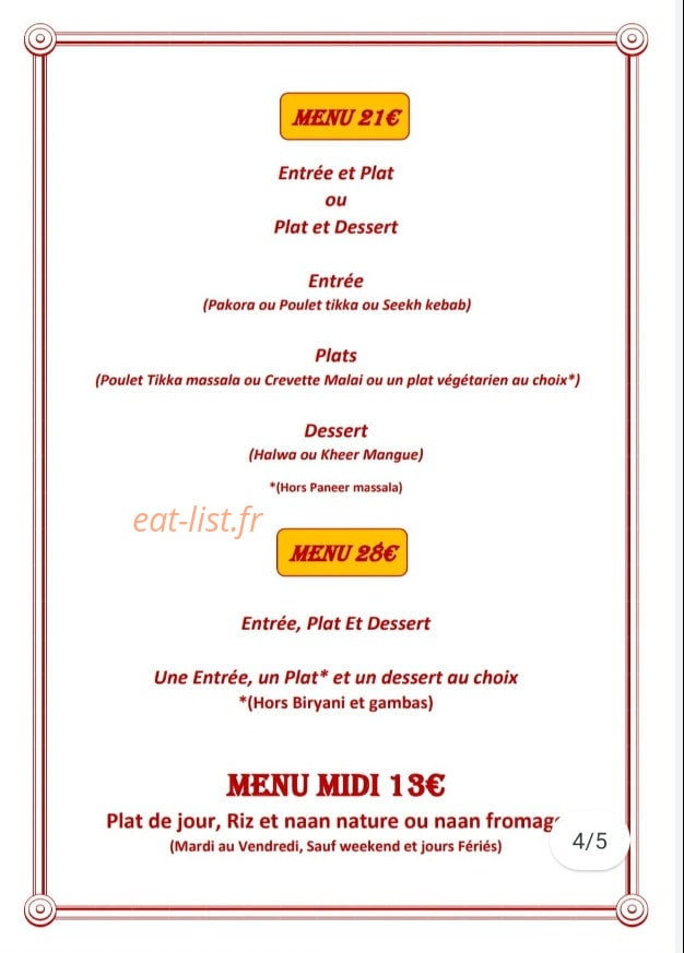 Tikka — carte page 4