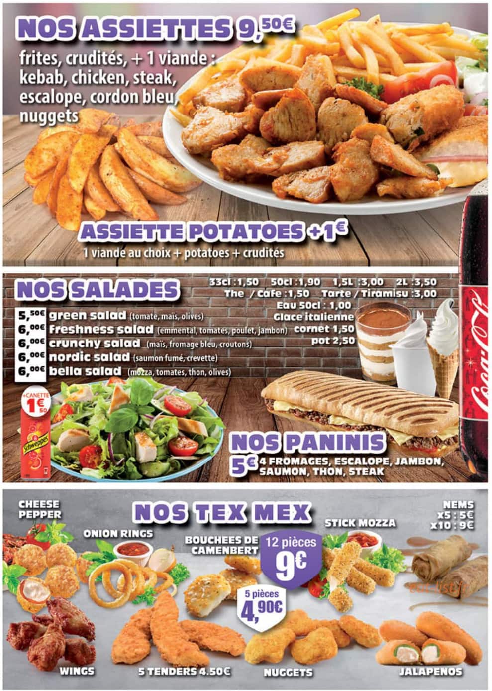 Urban Cook — carte page 5