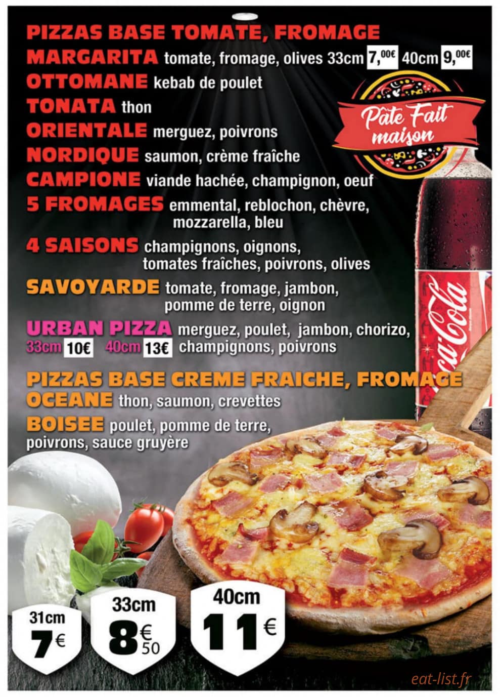 Urban Cook — carte page 2