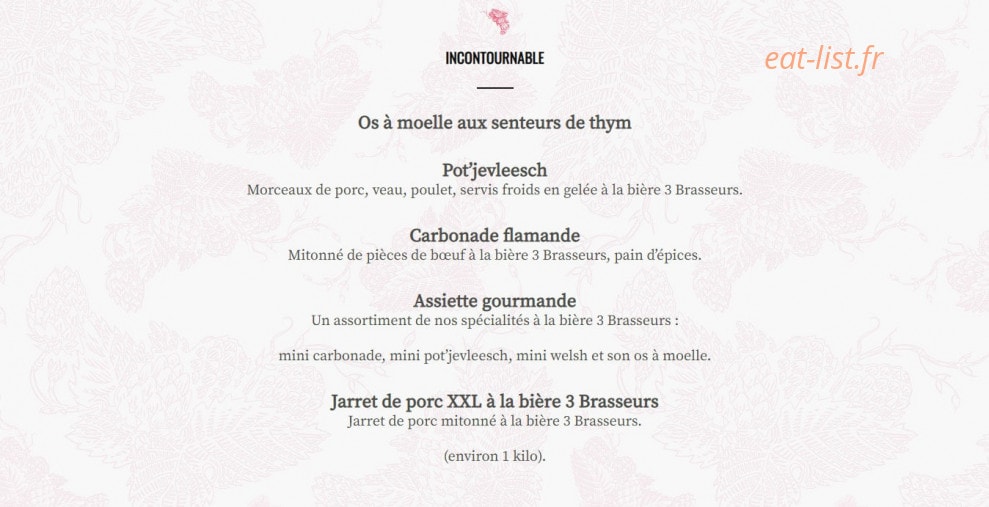 3 Brasseurs — carte page 7
