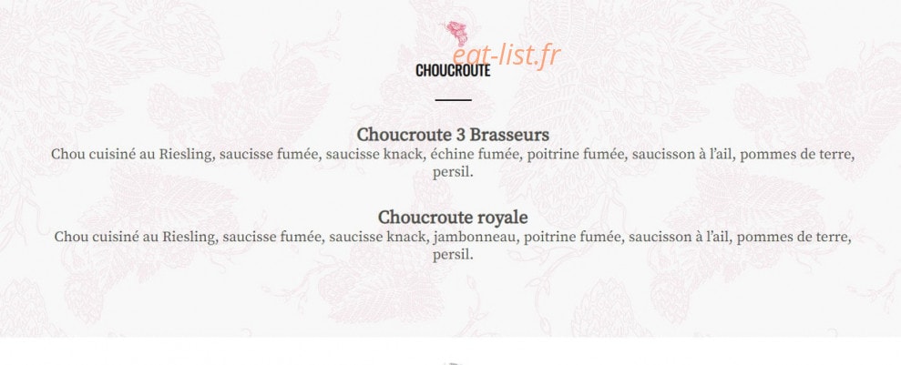 3 Brasseurs — carte page 11