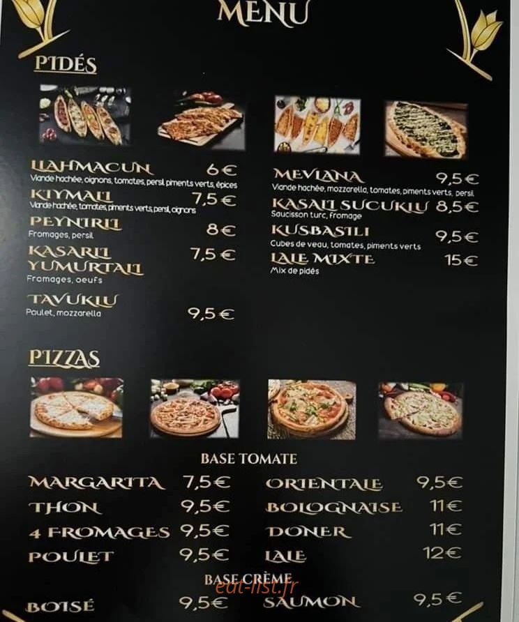 Chez Lale — carte page 3