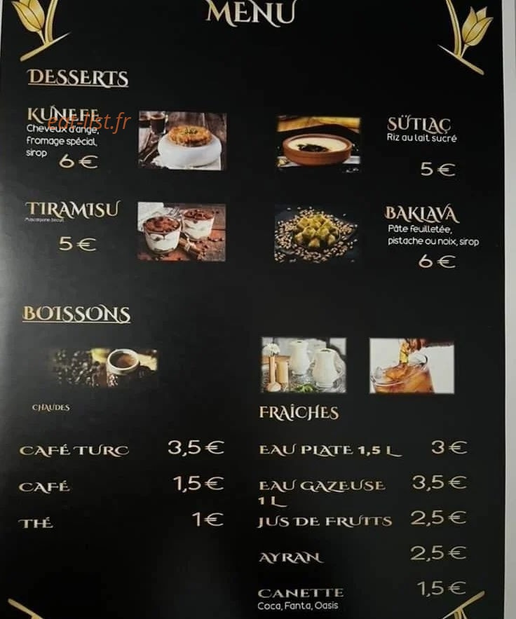 Chez Lale — carte page 4