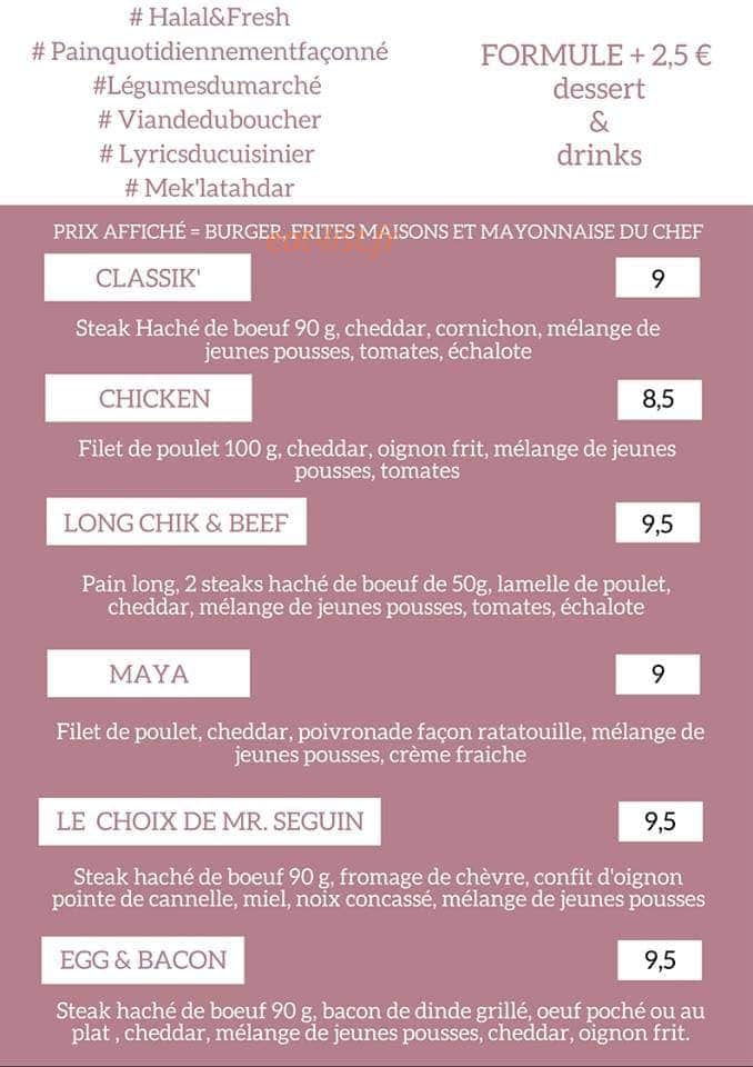 Cooked & Fresh — carte page 2