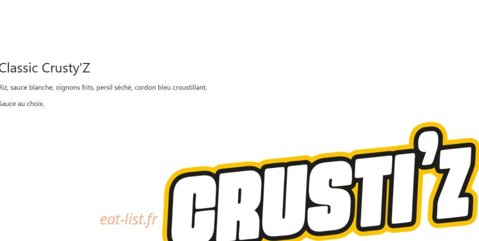 Crusti’Z — carte page 1