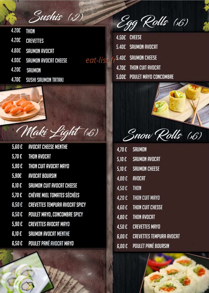 KymSushi — carte page 5