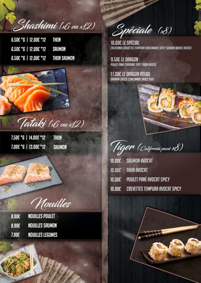 KymSushi — carte page 6