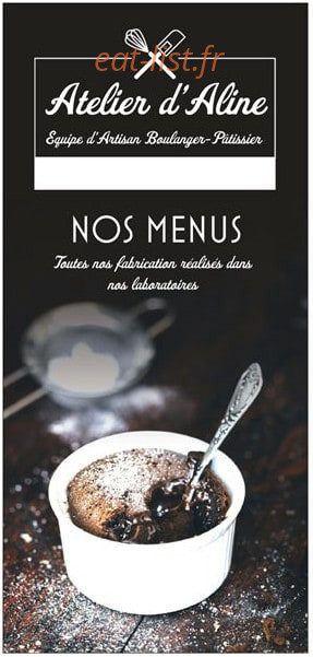 L'Atelier d'Aline — carte page 1