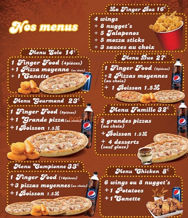 La Campionne — carte page 1
