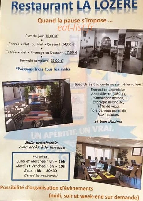 La Lozere — carte page 1