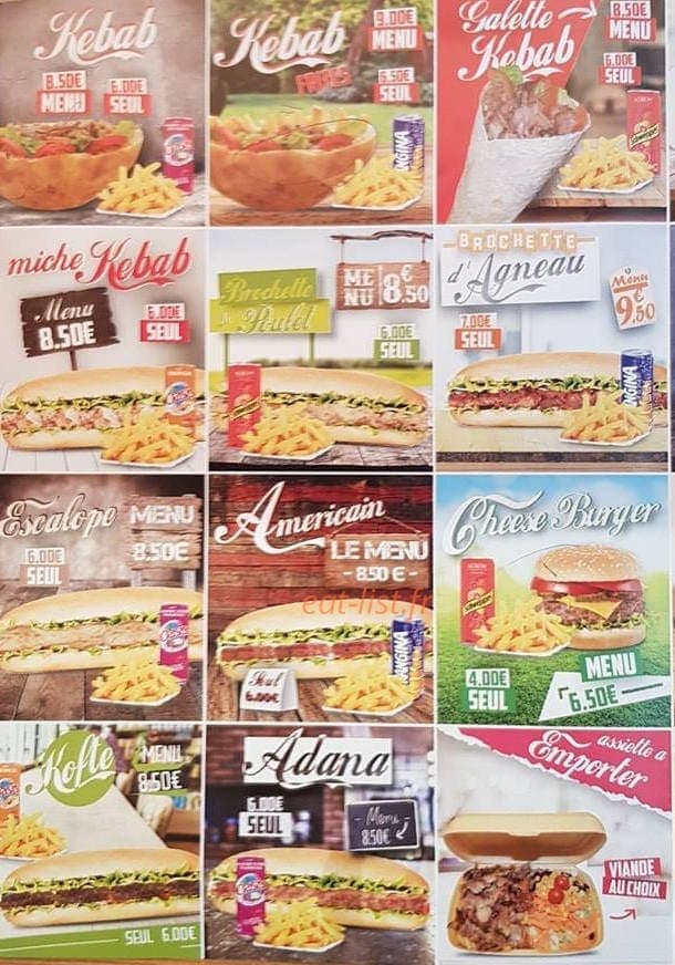 Mis Kebab — carte page 2