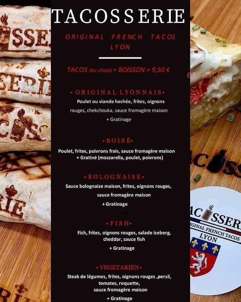 Tacosserie — carte page 3