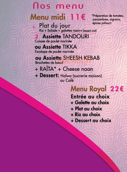 Tandoori house — carte page 4