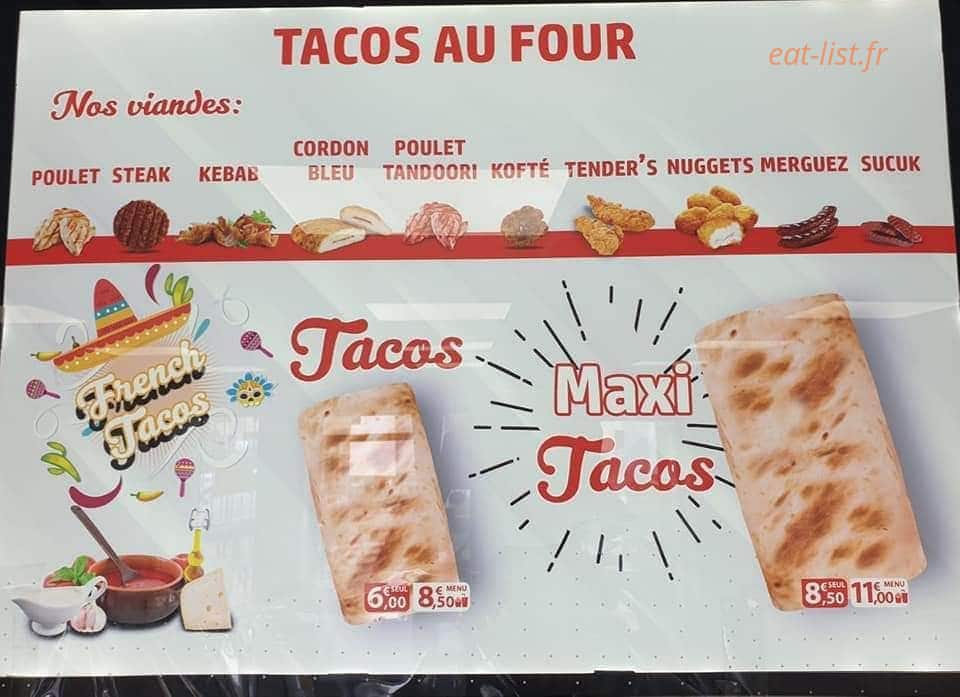 Kebab du centre Sain Bel — carte page 4
