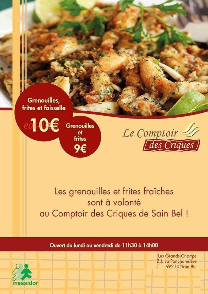 Le Comptoir des Criques — carte page 1