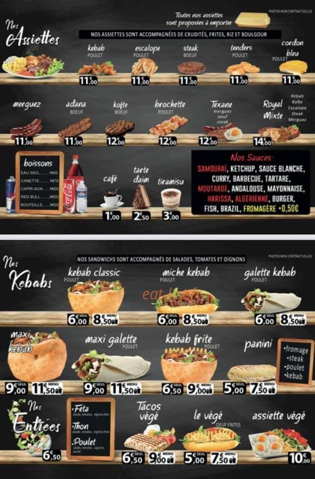 Sain Bel Kebab — carte page 3