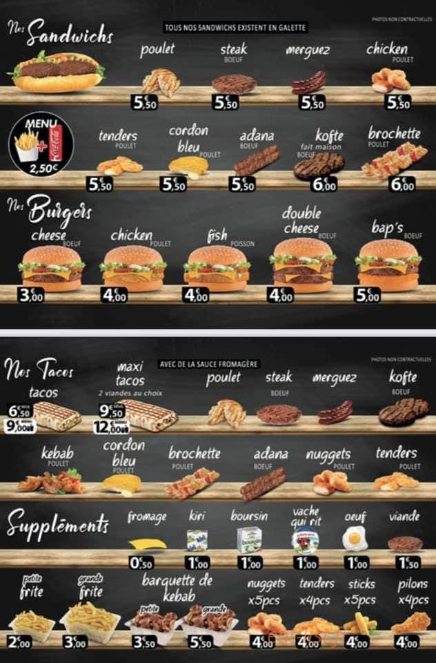 Sain Bel Kebab — carte page 2