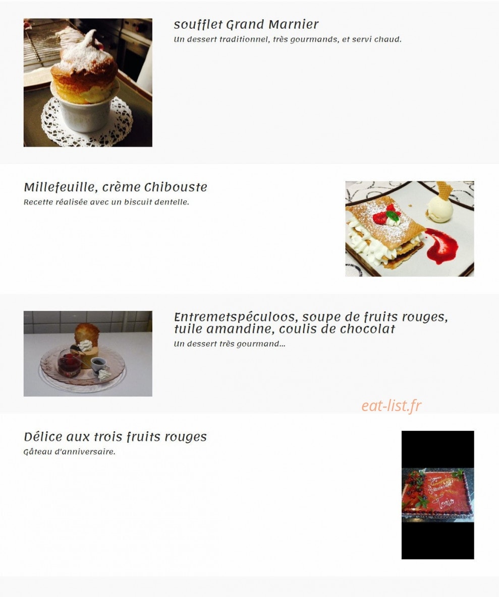 Camille Passion — carte page 4