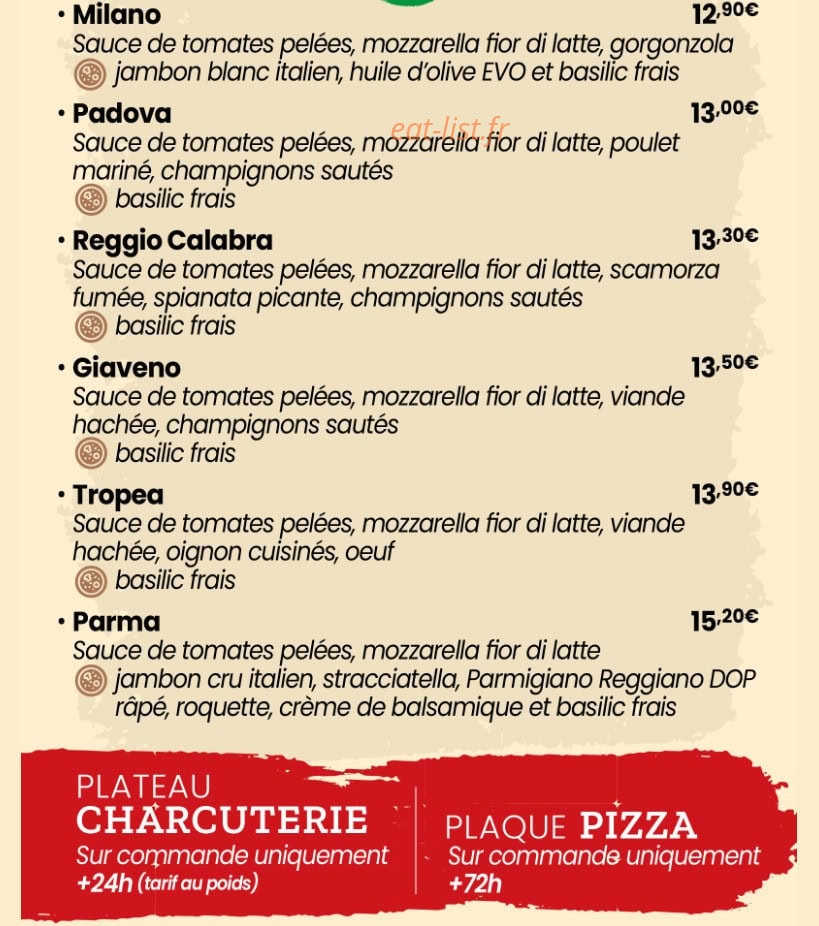 Da Maria — carte page 2