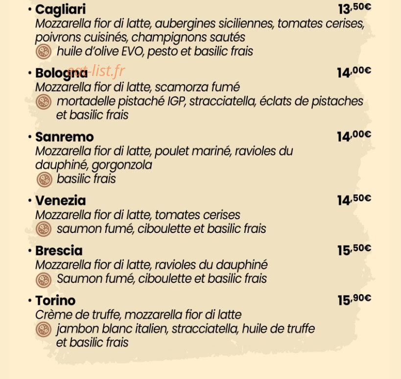 Da Maria — carte page 4