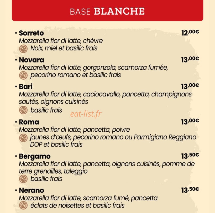 Da Maria — carte page 3