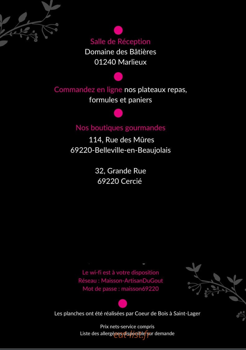 Maisson — carte page 18