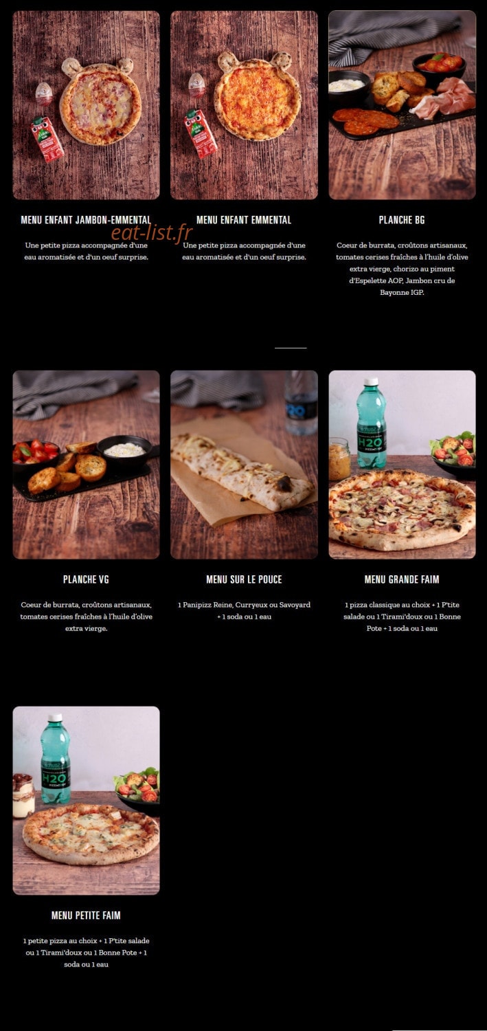 Pizza Cosy — carte page 5