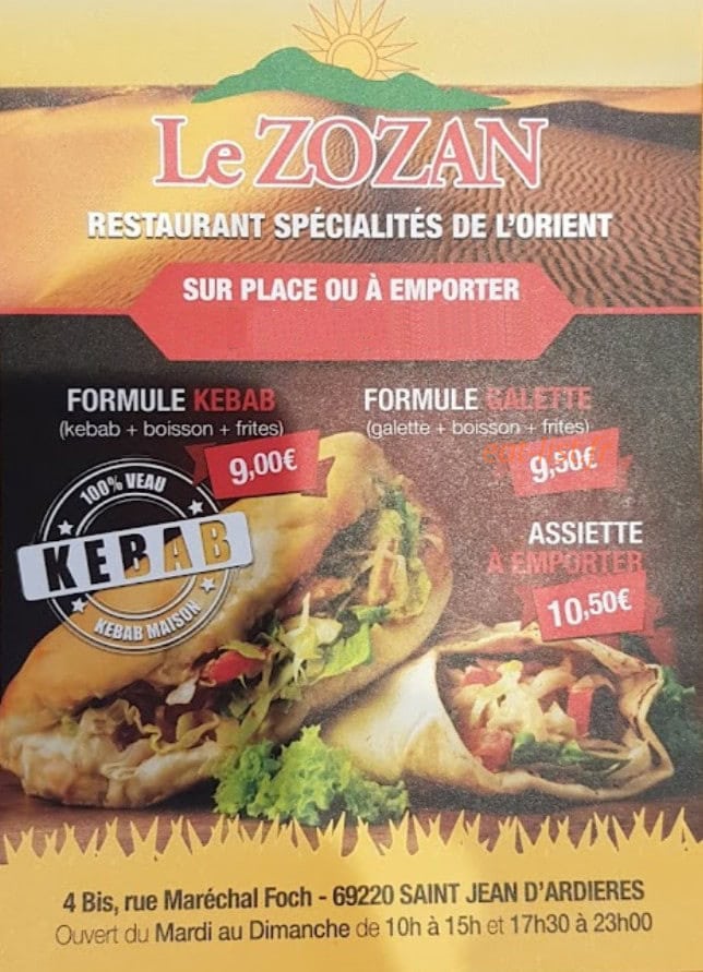 Zozan — carte page 1