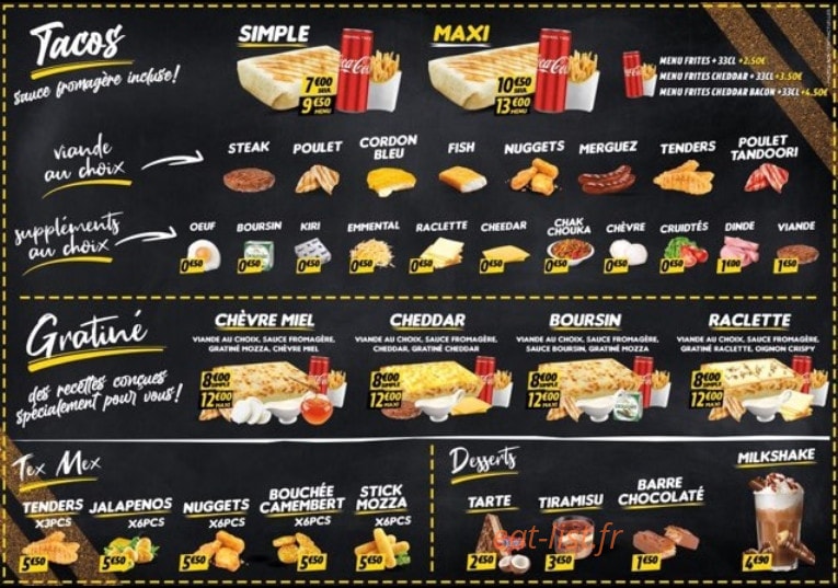 Big Food — carte page 3