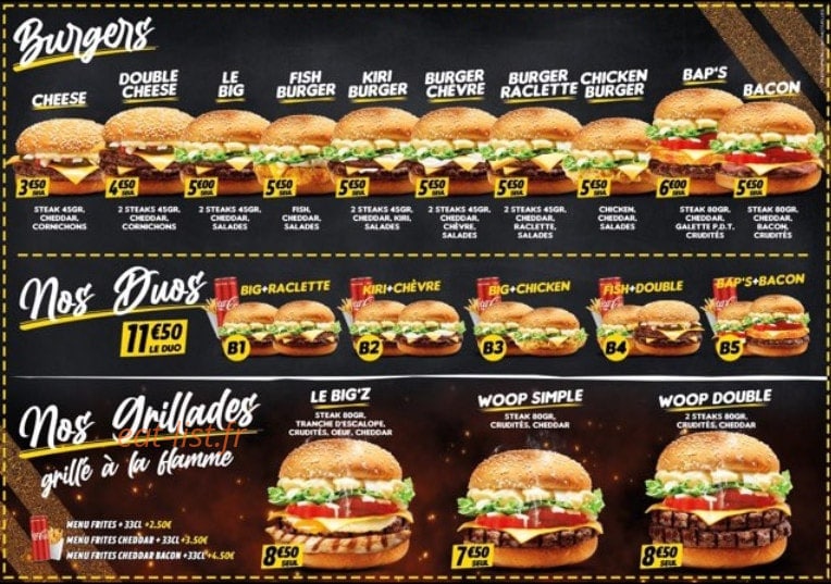 Big Food — carte page 2