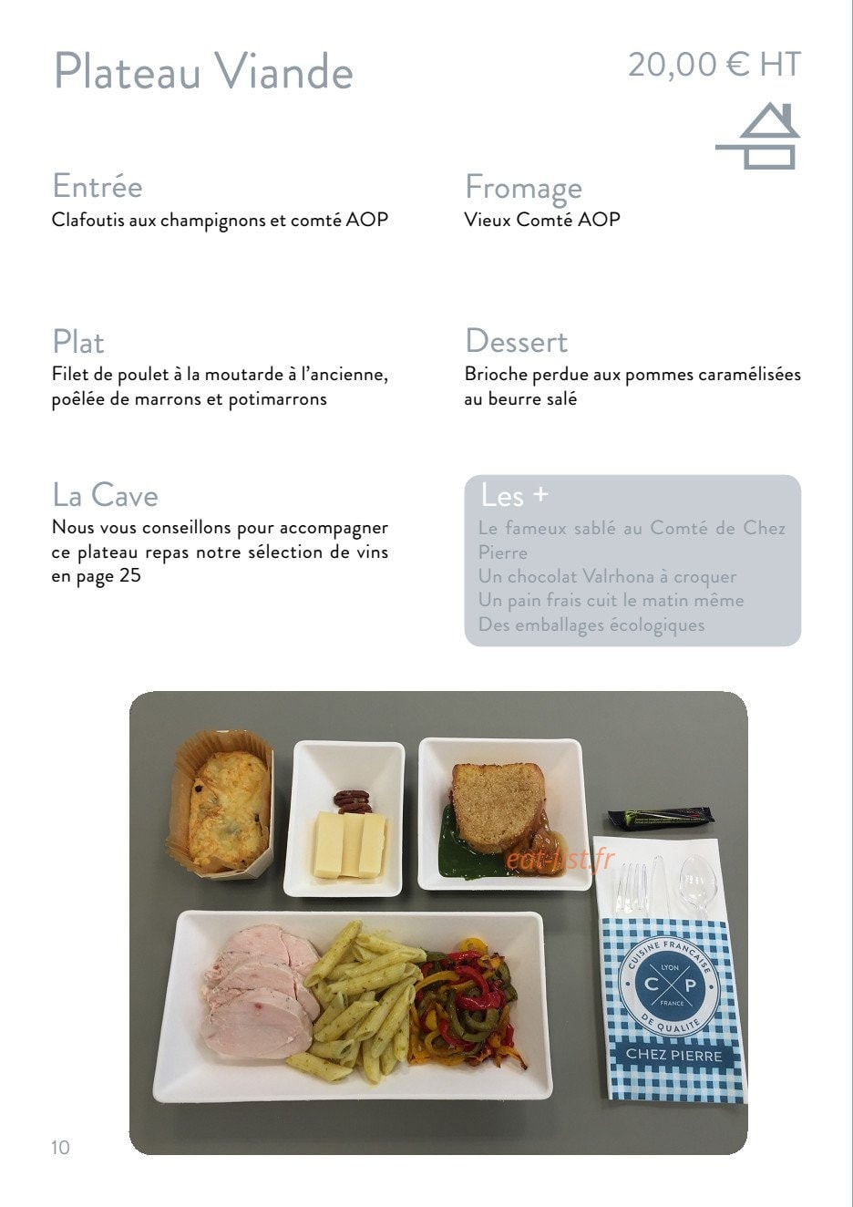 Chez Pierre — carte page 3