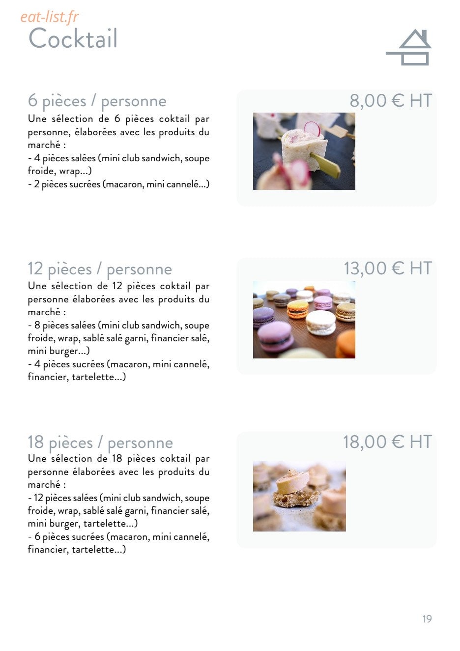 Chez Pierre — carte page 9