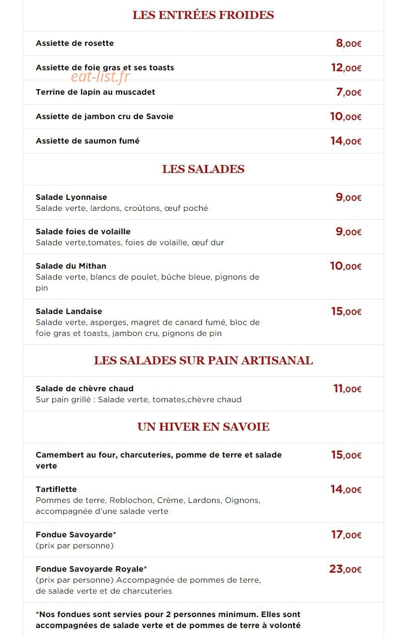 Le Mithan — carte page 2