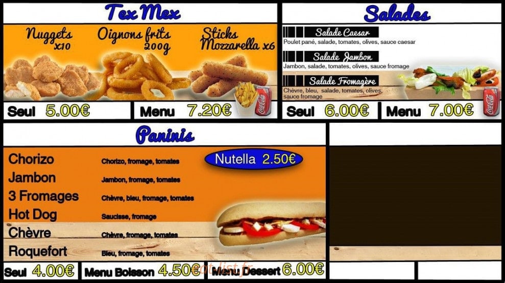 Starving — carte page 3