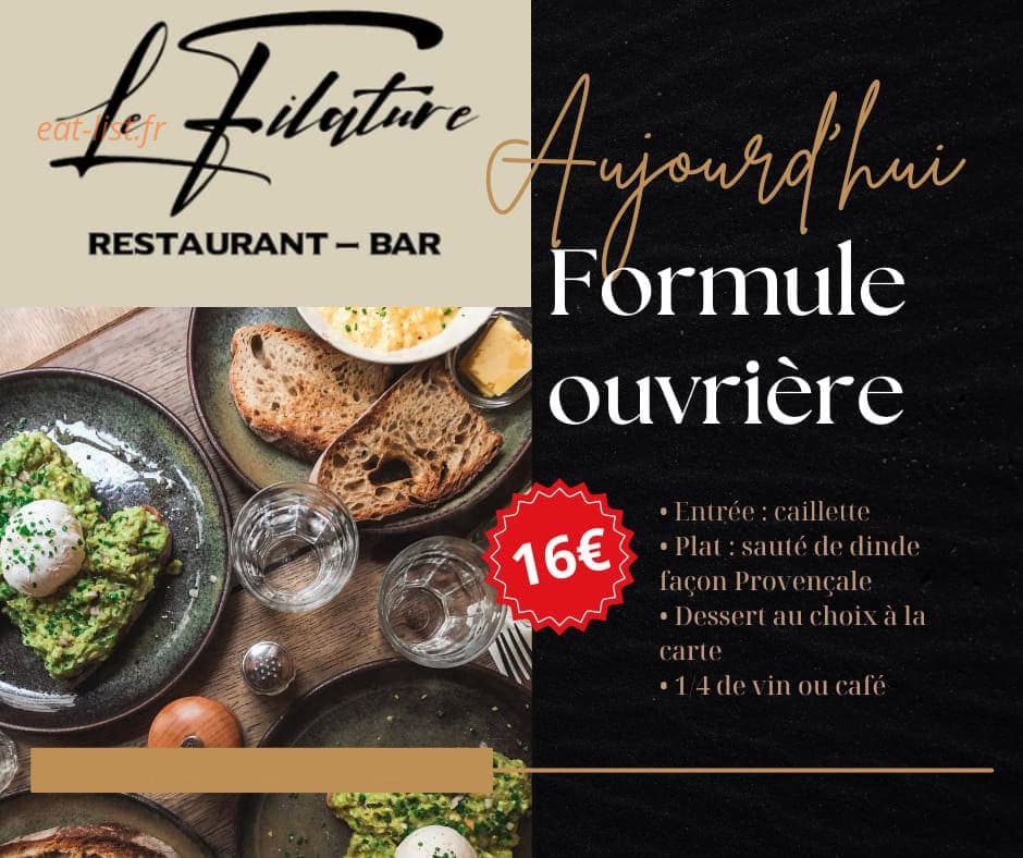 Le Filature — carte page 1