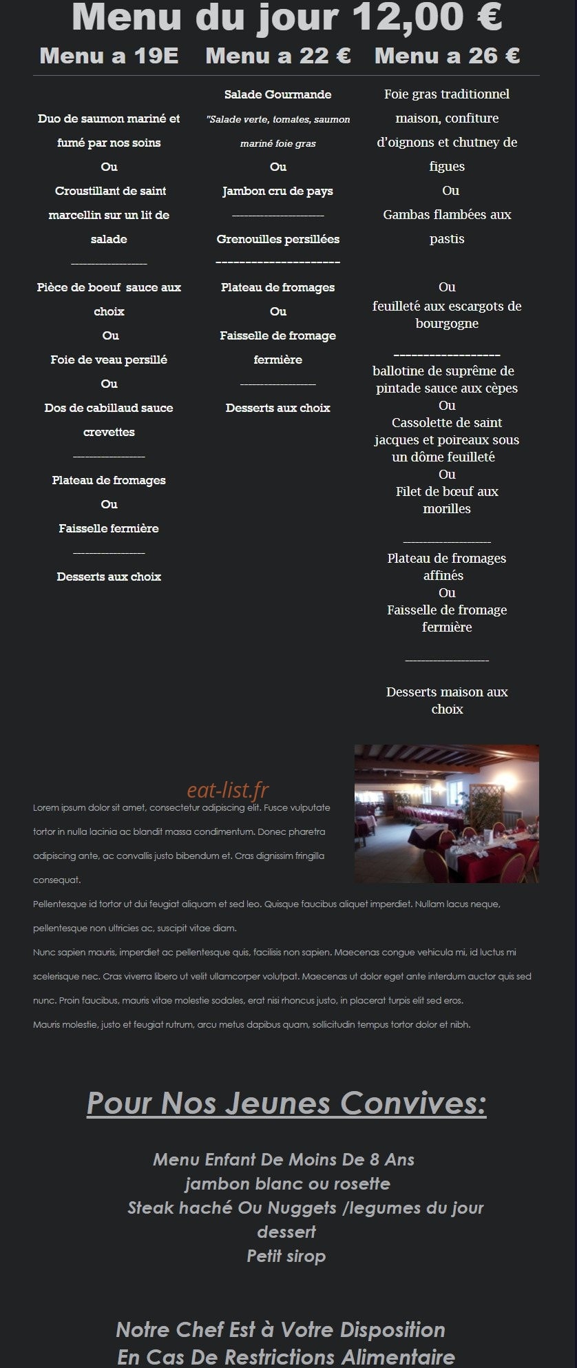 Le clos fleuri — carte page 1