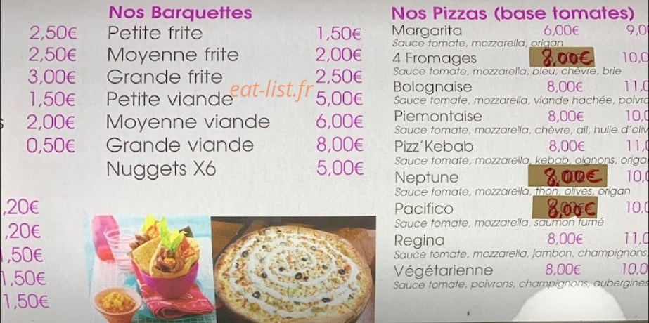 Le Sultan — carte page 1