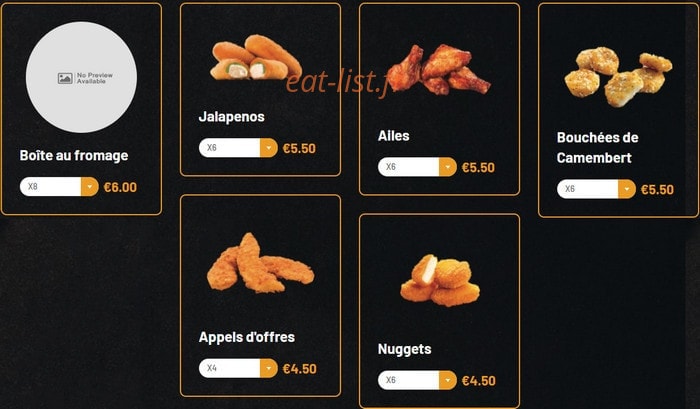 Bbm Tacos — carte page 5