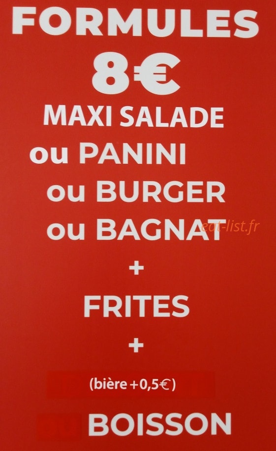 Snack — carte page 2