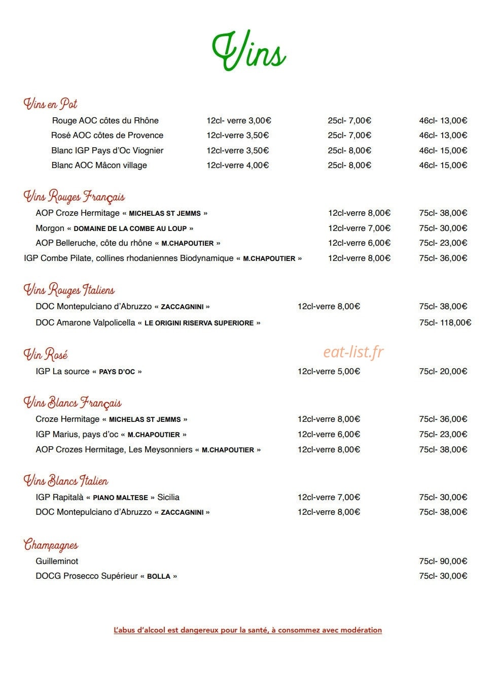 La table de chonchon — carte page 5