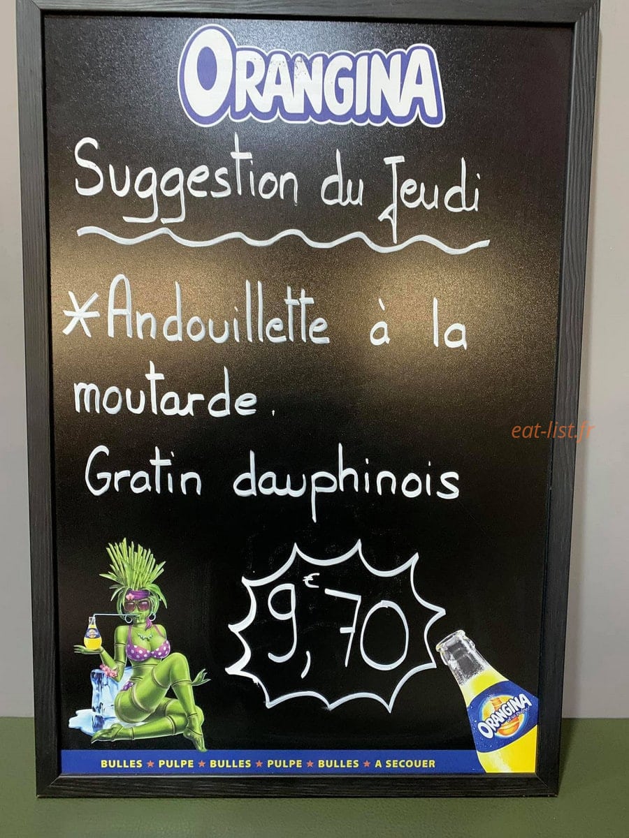 Café de la Station — carte page 1