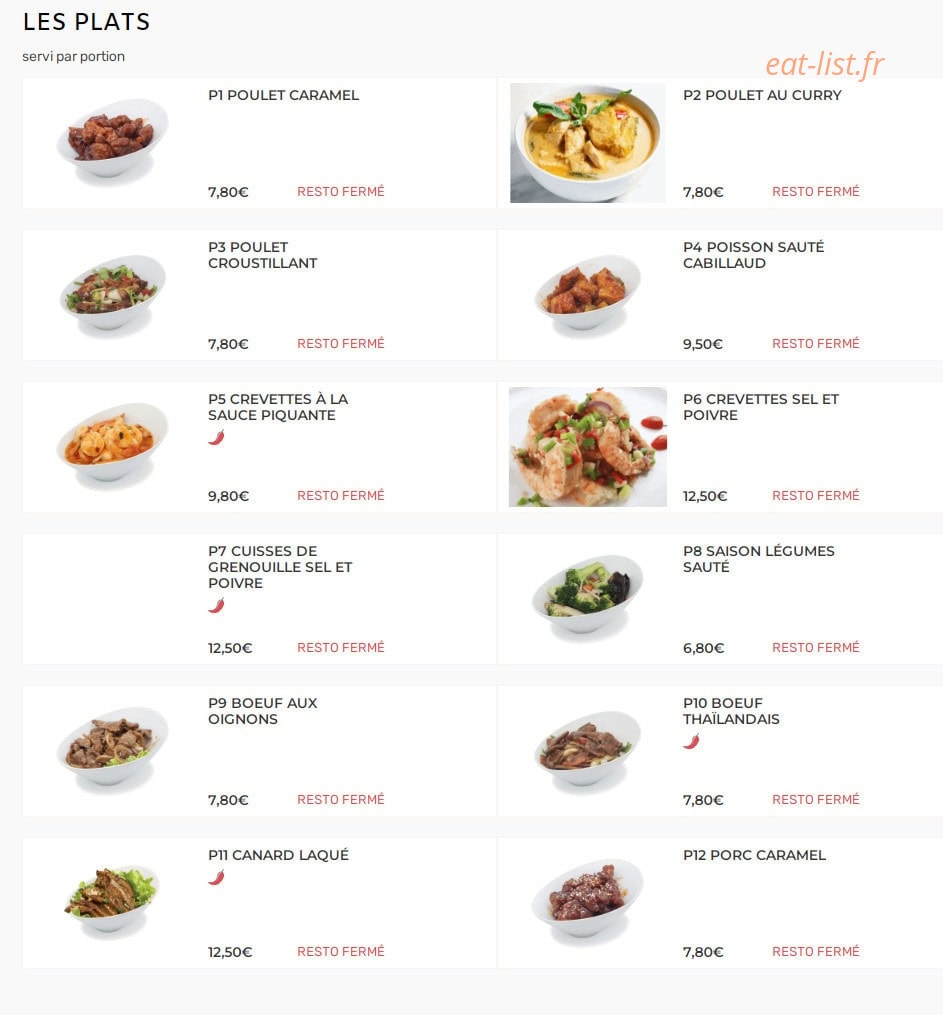 Chez panda — carte page 3