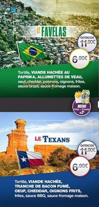 Go tacos — carte page 10