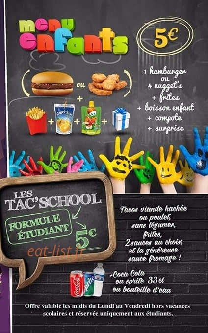 Go tacos — carte page 3