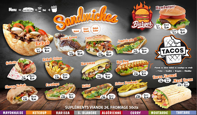 Karaman Kebab — carte page 3