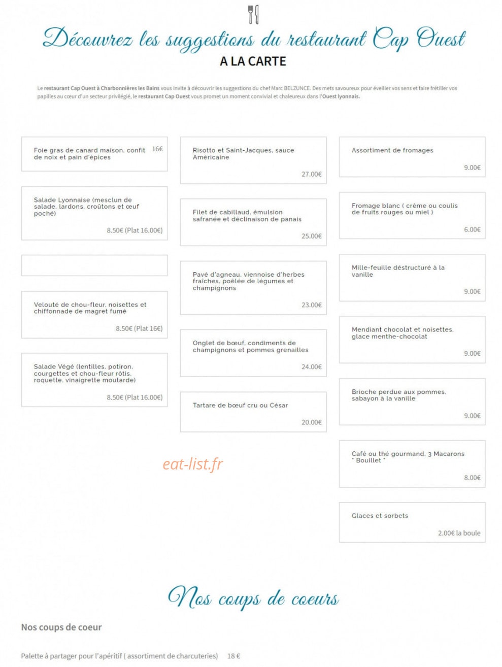 Cap Ouest — carte page 2