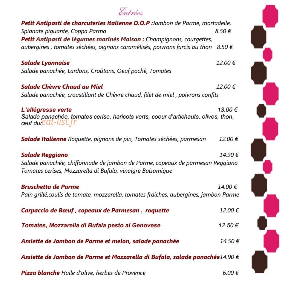 L'Allegria — carte page 3